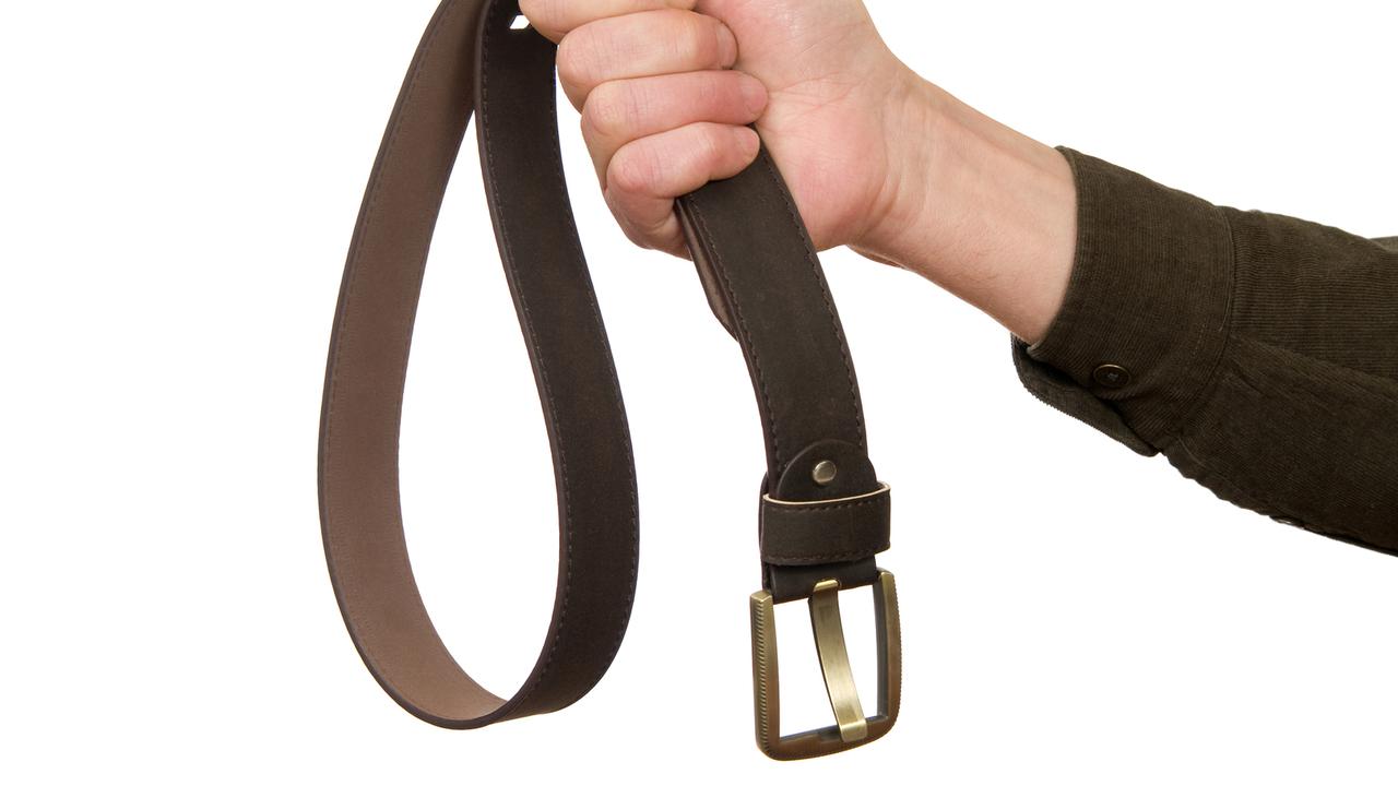 Spank belt strap