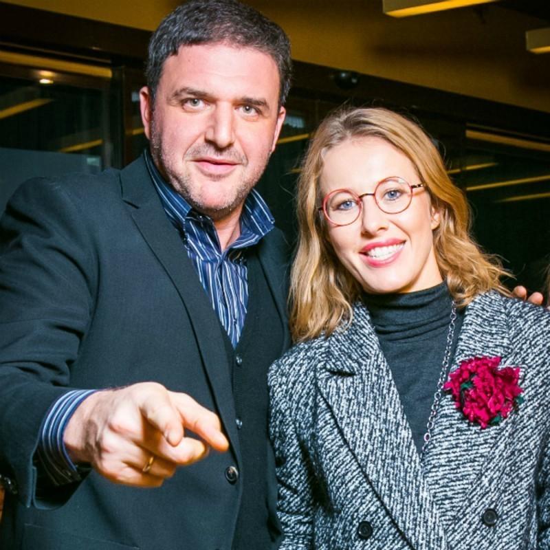 Звездные образы: Ксения Собчак и Максим Виторган