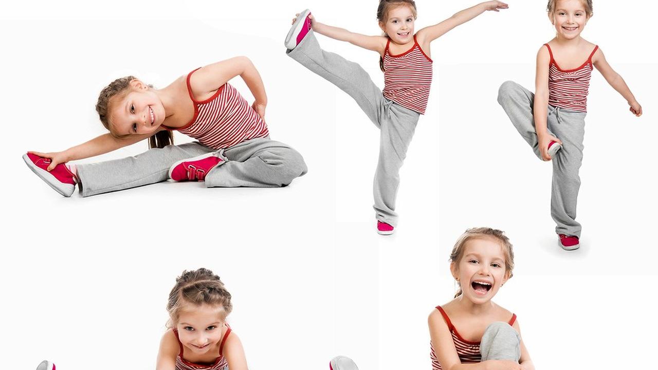 Детская аэробика. Упражнения на растяжку для детей. Включи малышку зарядку. Стретчинг для детей. Фитнес дети.